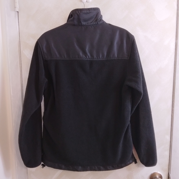 Size S Chaps Fleece Jacket Full Zip Pockets Elastic wrist - Picture 4 of 8